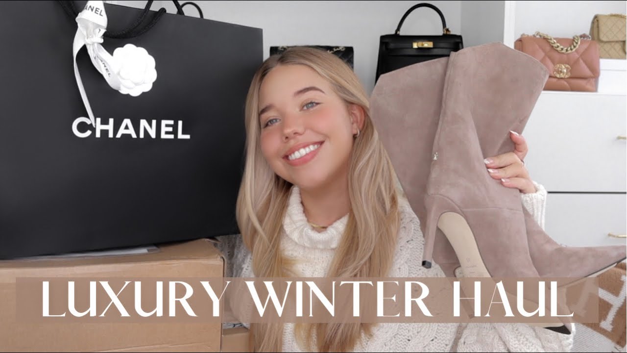LUXURY WINTER HAUL | CHANEL, VAN CLEEF & ARPELS, JIMMY CHOO, TOTÊME