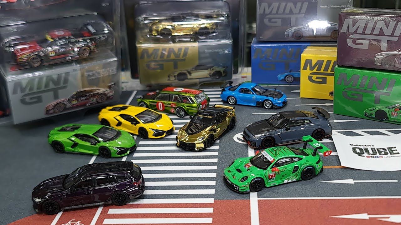 V2 Mini GT Ep69 REXY 2024 AO Racing,New Nismo R35,better colour Revueltos, Awesome Violet M3 Touring