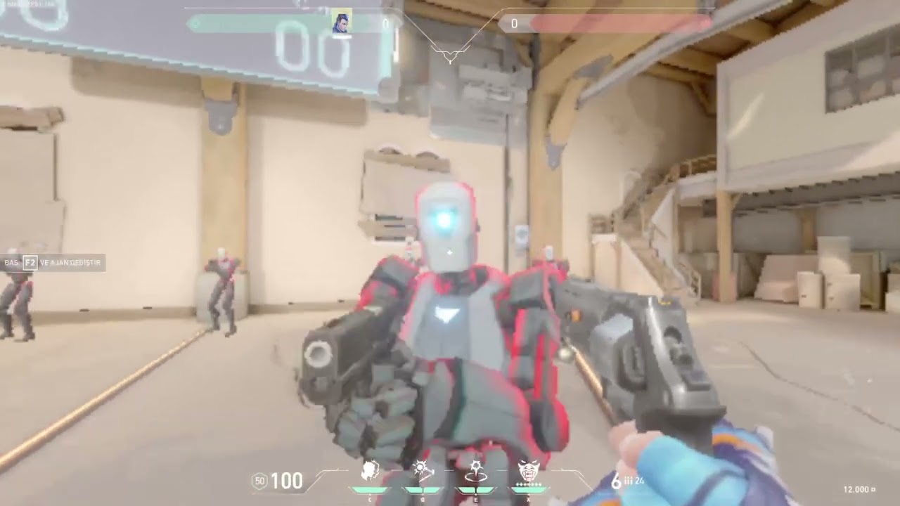 Unlost fps arttırma ayarlarından sonra Poligon eğitimi -VALORANT-