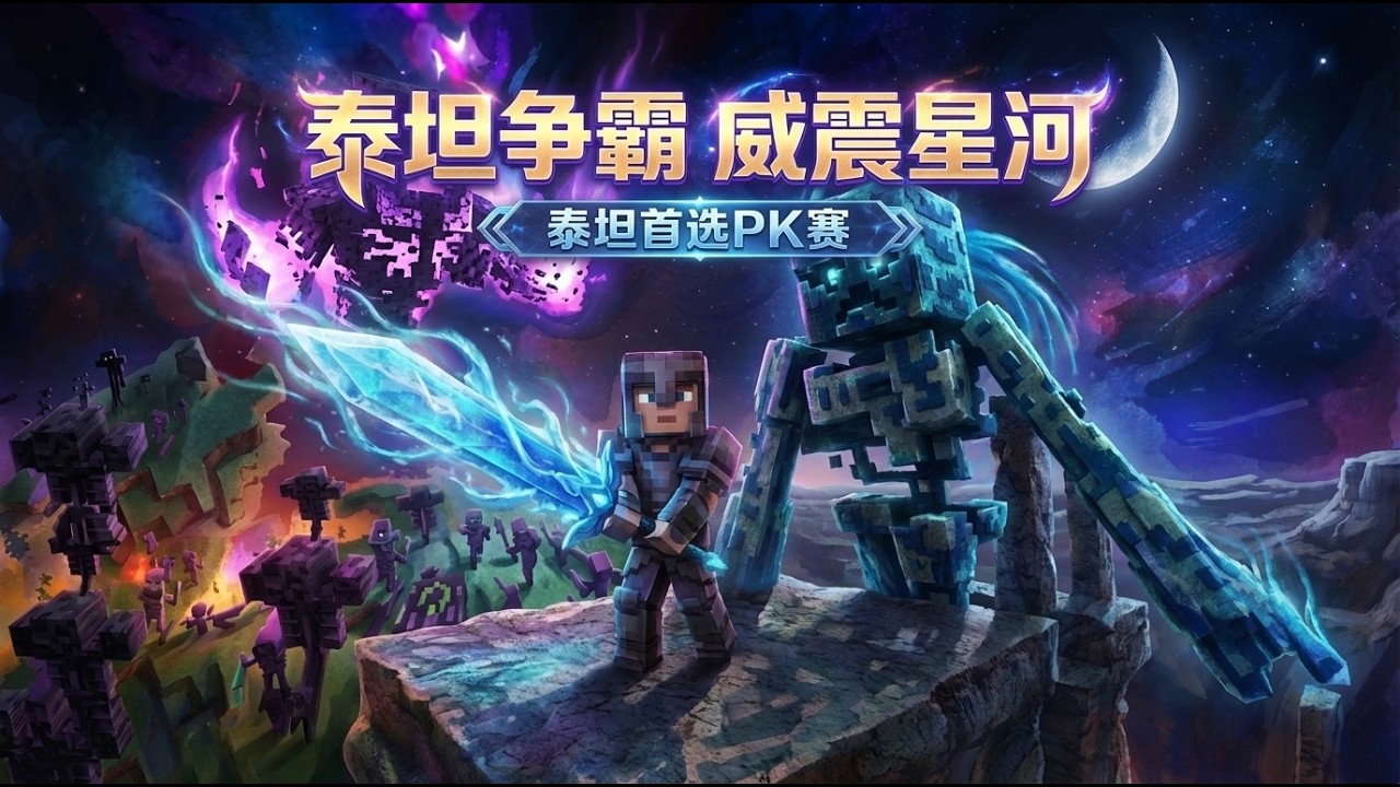 我的世界泰坦争锋·终极之战 05 这期是凋零斯拉手打艾德曼合金战神，还是星辉死神脚踢凋零拉丝呢！?