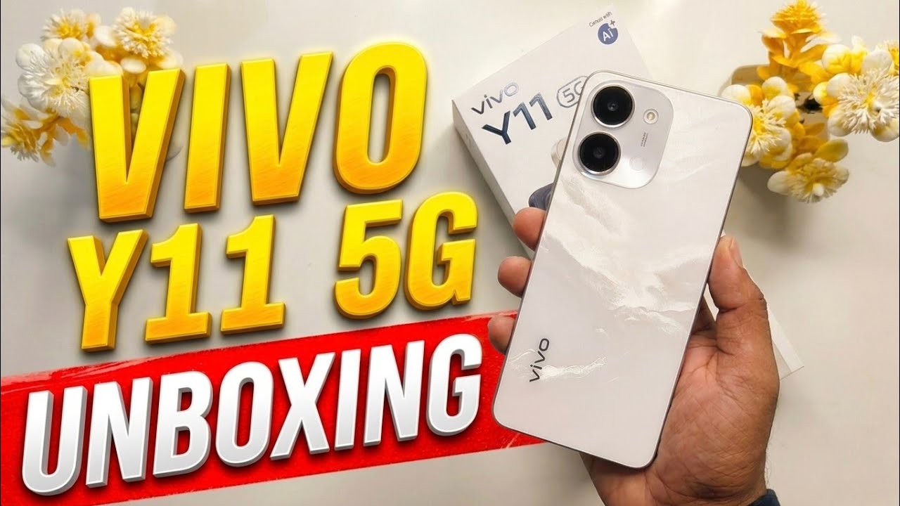 Vivo Y11 5G First Look 🔥 6500mAh Battery | Dimensity 6300 | Full Specifications