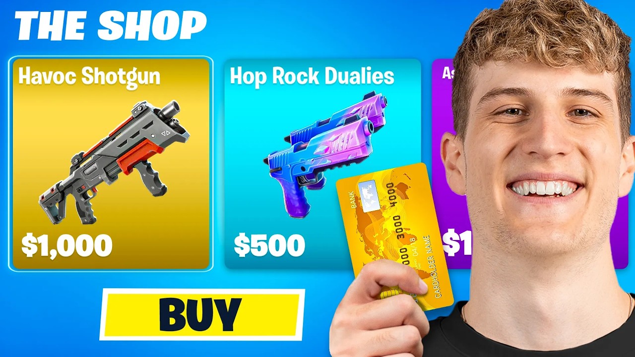 I Opened My Own Shop in Fortnite!