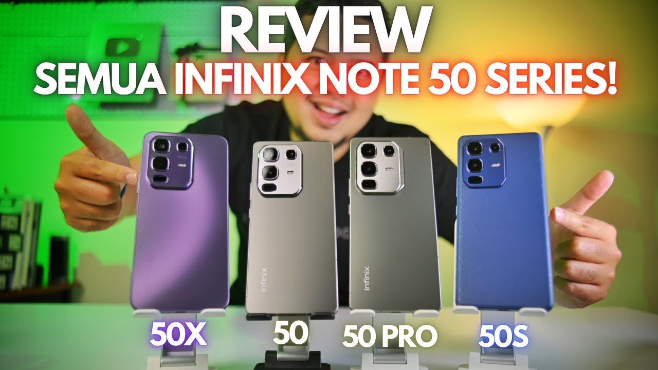 LANGSUNG SEMUA VARIAN!🔥 REVIEW Infinix Note 50 Series Indonesia, Jangan Sampai SALAH PILIH!