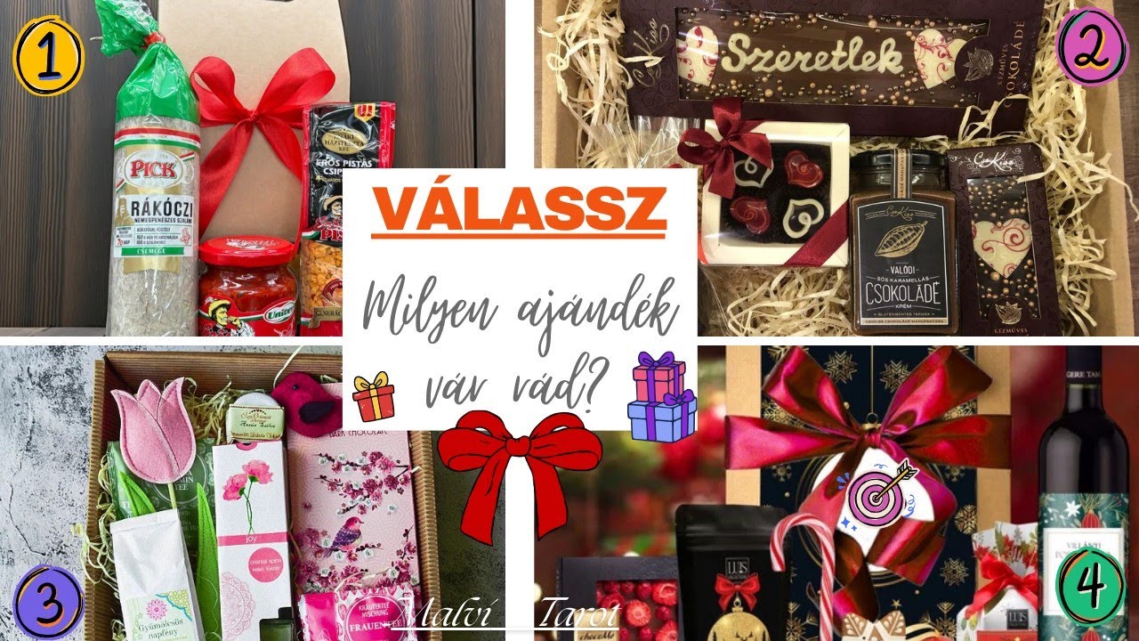 Milyen Ajándék vár rád? 🎁 - Válassz ajándékcsomagot 🥳 #tarot 