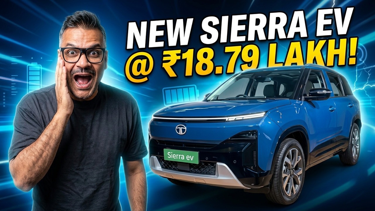 NEW Tata Sierra EV is HERE @18.79! 😱 Everything You Need to Know.