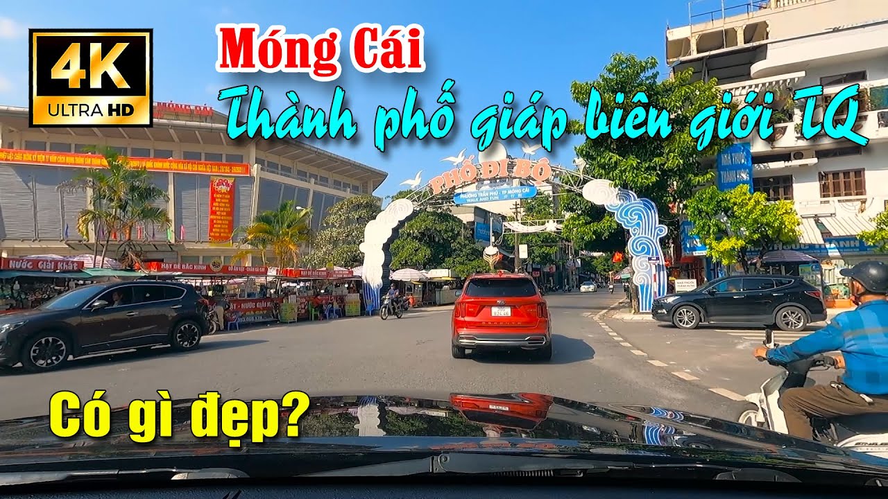 Dạo quanh thành phố biên giới Móng Cái. Quang cảnh có gì đẹp