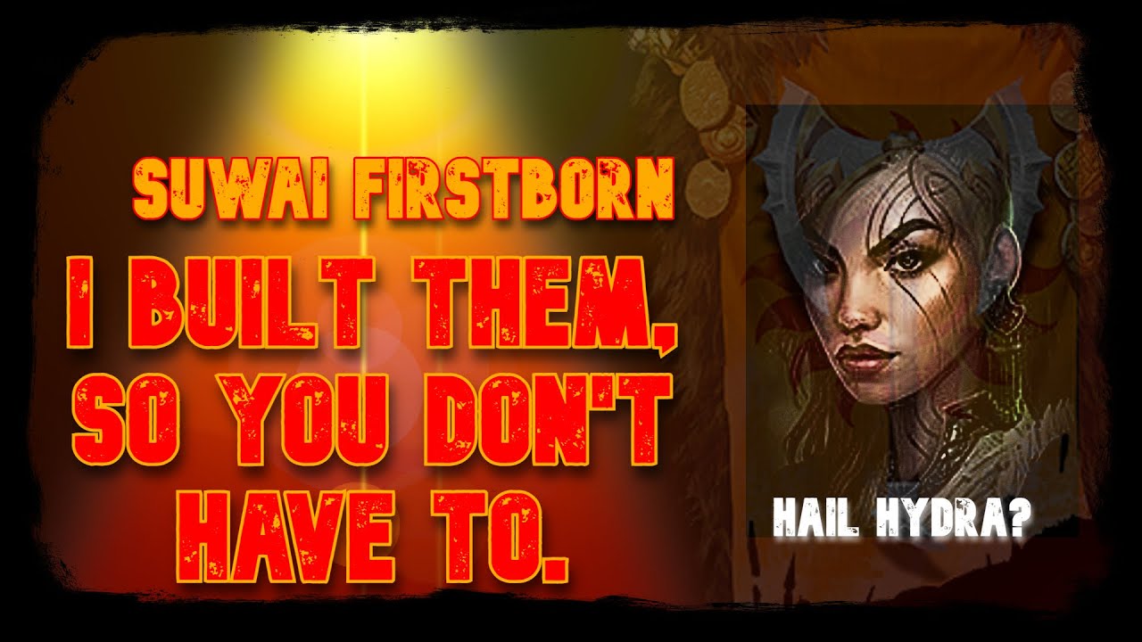 SUWAI Firstborn | I Built Them, So You Don't Have To. | RAID: Shadow Legends