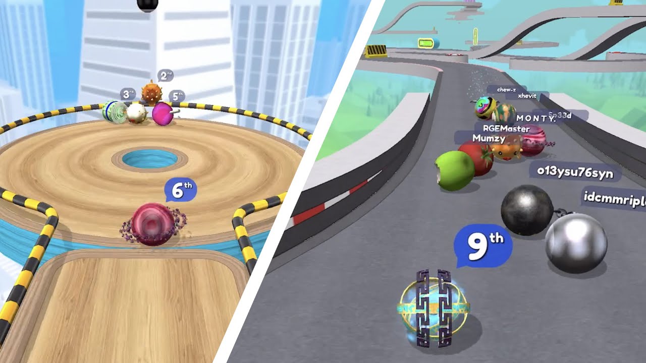 Going Balls - EPIC RACE LEVEL Gameplay Android, iOS #403