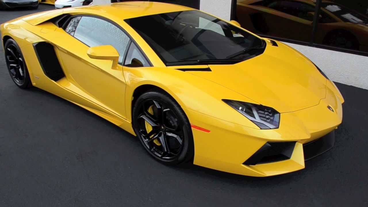 Giallo Orion LP700-4 Aventador
