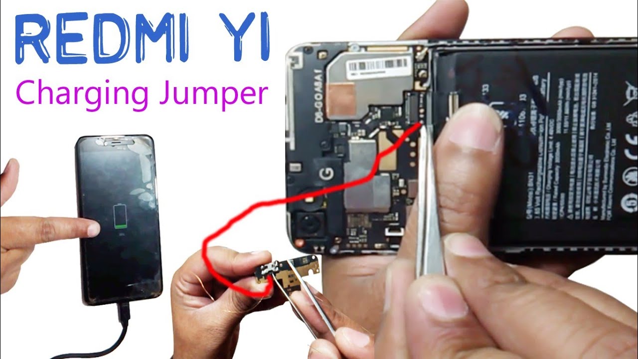 Redmi Y1 Charging🔋⚡ Jumper. Redmi y1 charging way.