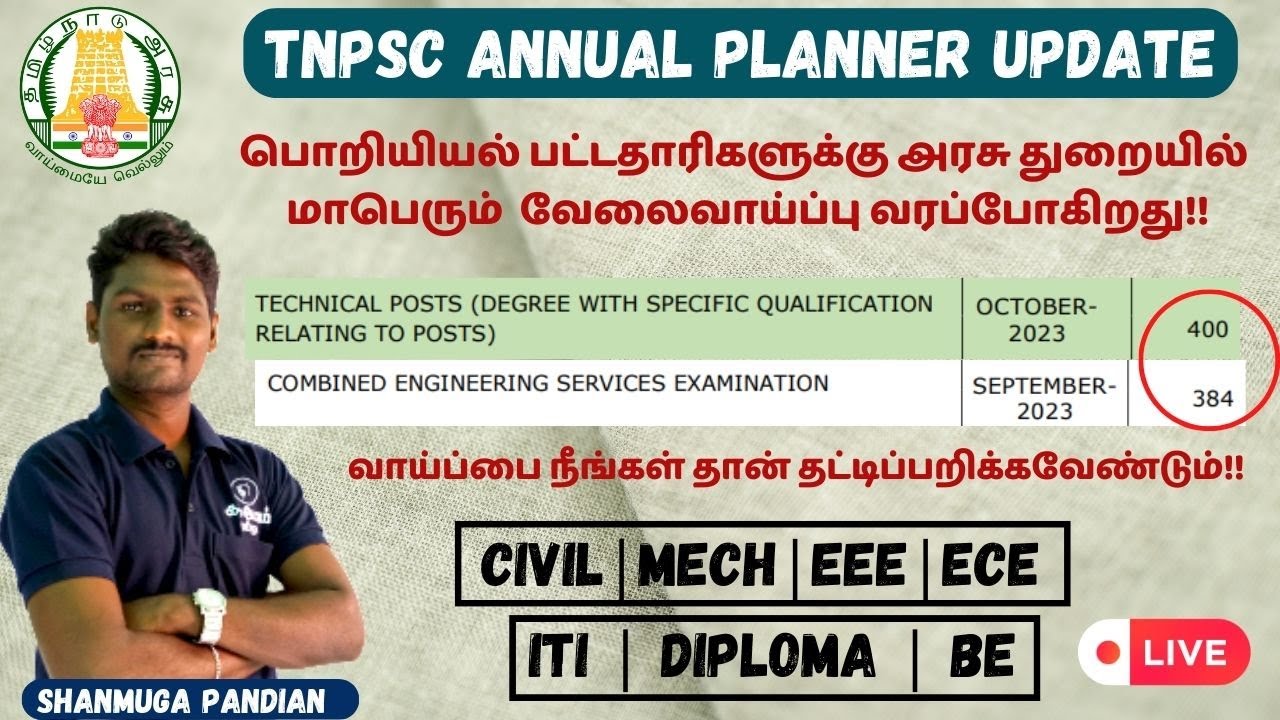 TNPSC ANNUAL PLANNER UPDATED|CIVIL,MECH,EEE,ECE|TNPSC AE |AD| TRB|TNEB|AAVIN|TNSTC|RRB JE|SSC JE|KTA