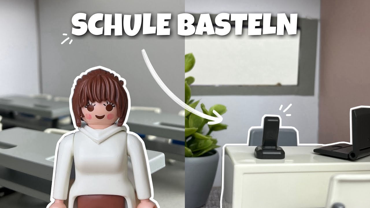 Playmobil Special l DIY Schule Zum Nachmachen 🏫