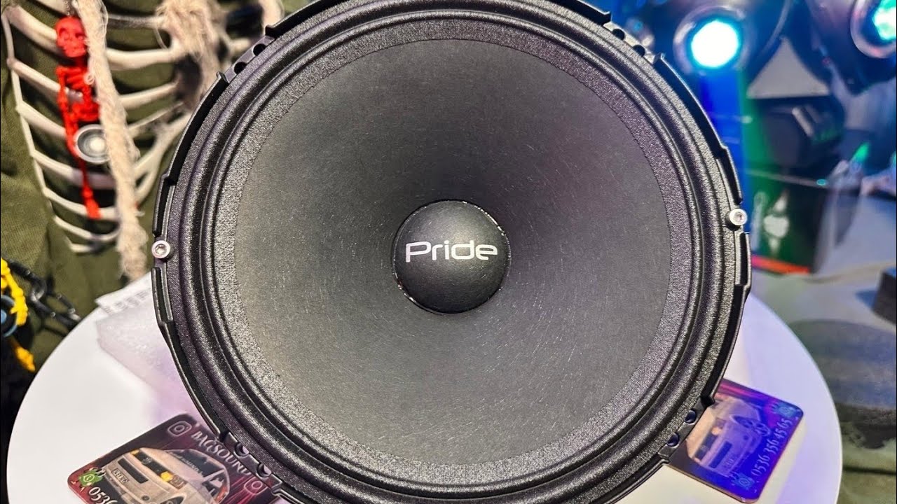 PRİDE SOLO.300.6 16CM 300RMS VİBE BLACKDEATH 16CM 175RMS MİDRANGE TEST 