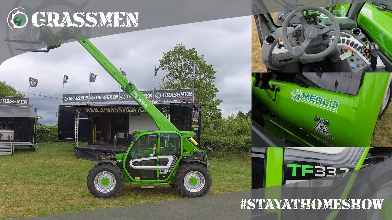 GRASSMEN #StayAtHomeShow - Merlo TF33.7 115 Featured Product