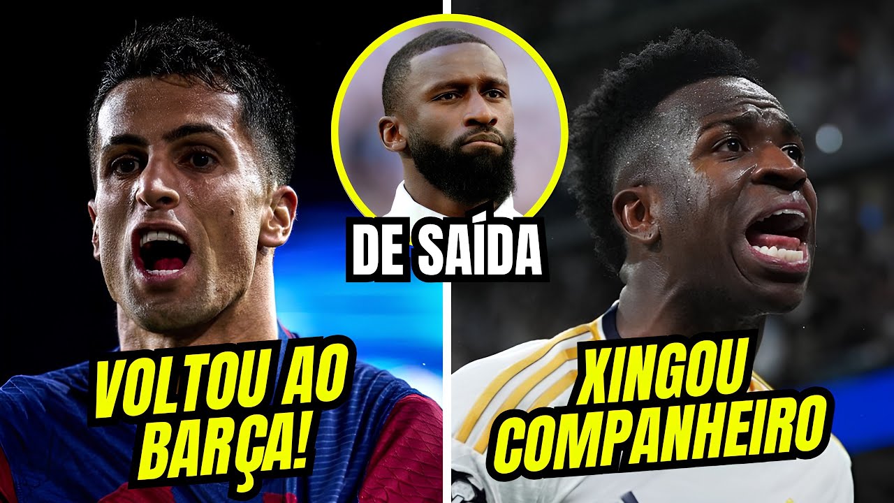 TRETA DE VINI JR EXPLODE, CHELSEA FAZ OFERTA BILIONÁRIA, SÉRGIO RAMOS QUER COMPRAR CLUBE E BOMBA!