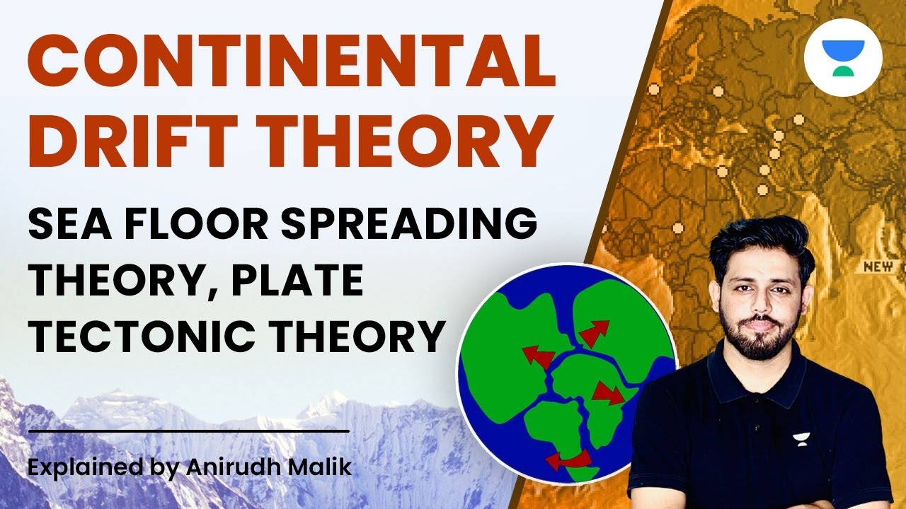 Continental Drift Theory, Sea Floor Spreading Theory, Plate Tectonic Theory | Anirudh Malik