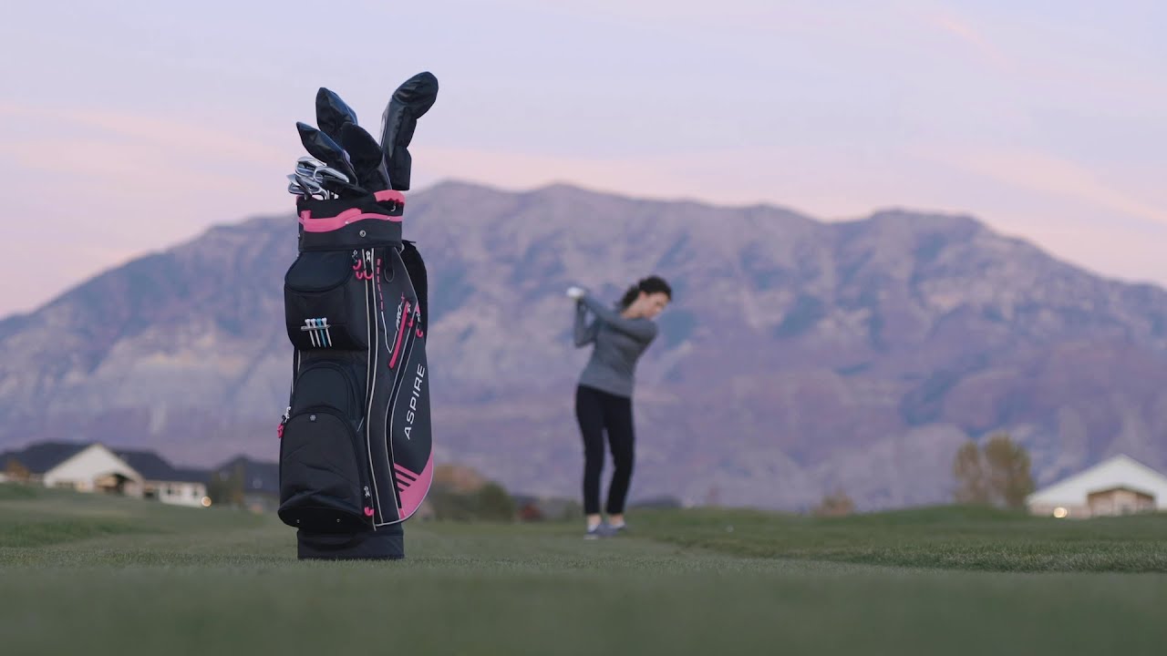 Aspire PRO-X Ladies Women's Complete Right Hand Golf Club Package Set