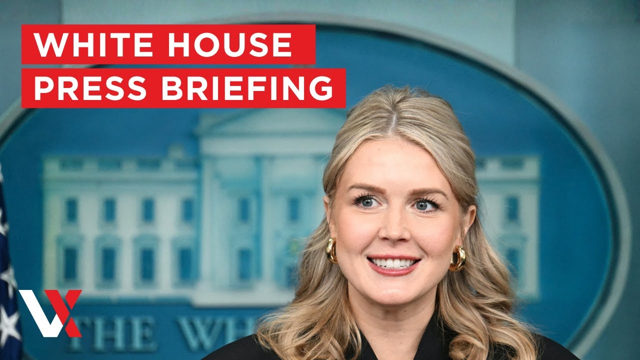 LIVE | White House Press Secretary Holds Briefing On US Policy & Global Developments | VERTEX
