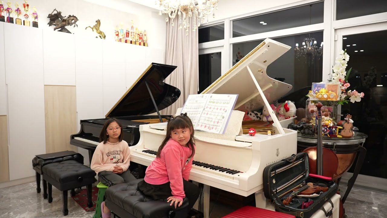 【🦄🥰🌸廖芸彤🤗拾可愛🌸🥰🦄】2026/01/18【帕海貝爾 D大調卡農 Canon In D Johann Pachelbel】【1萬小時的學習與複習才是技巧】【🌸👸