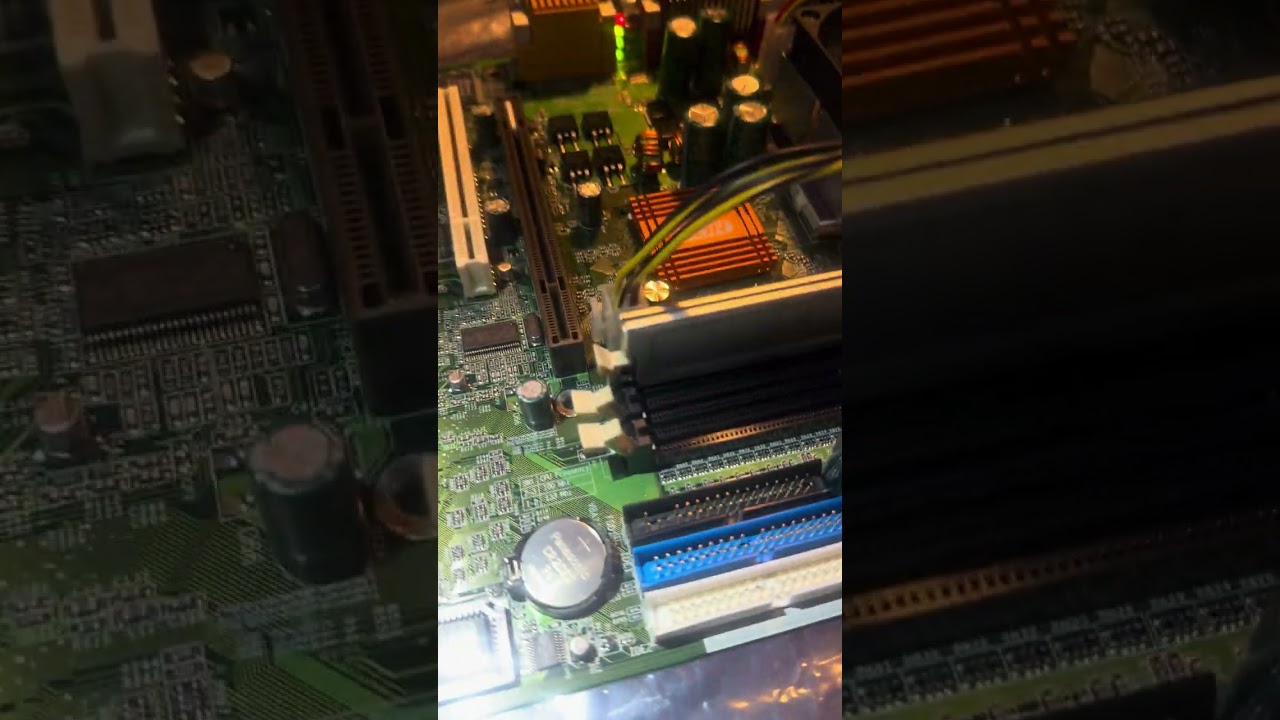 . **MSI K7T266 Pro Ver 1.0 Power-On Test + CMOS Battery Check – Retro Socket A!**  