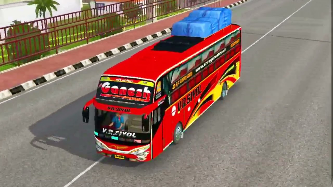V R SIYOL Travels Ganesh Travels livery 