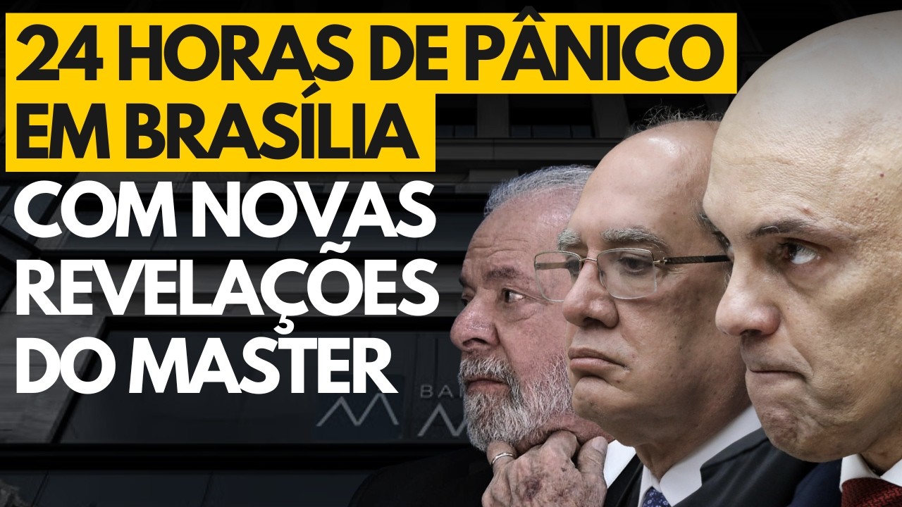P&Acirc;NICO EM BRAS&Iacute;LIA: Novas revela&ccedil;&otilde;es do caso Master atingem os 3 Poderes com pagamentos milion&aacute;rios