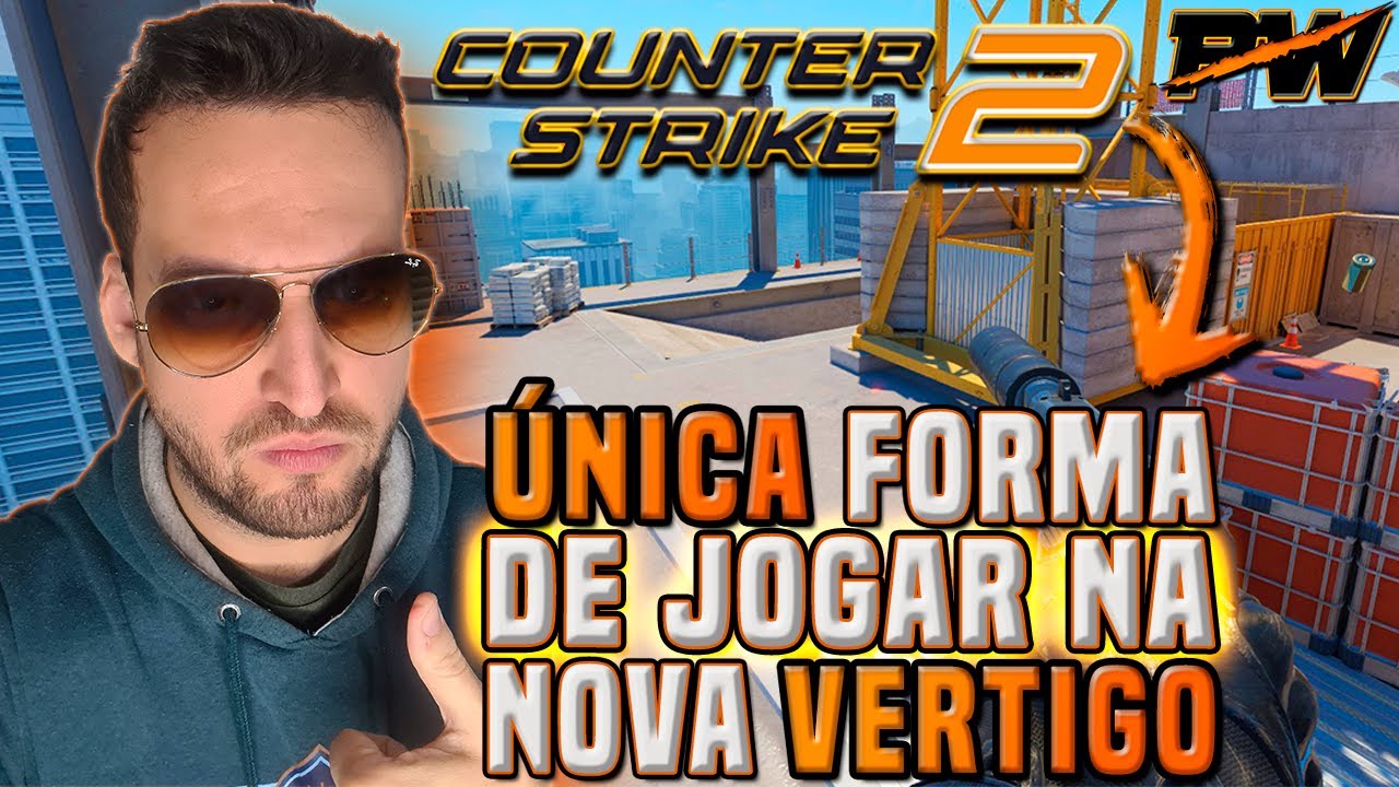 A &Uacute;NICA Forma de Jogar a VERTIGO do COUNTER-STRIKE 2 | Primeiro MATA-MATA no Pr&eacute;dio AINDA Inacabado