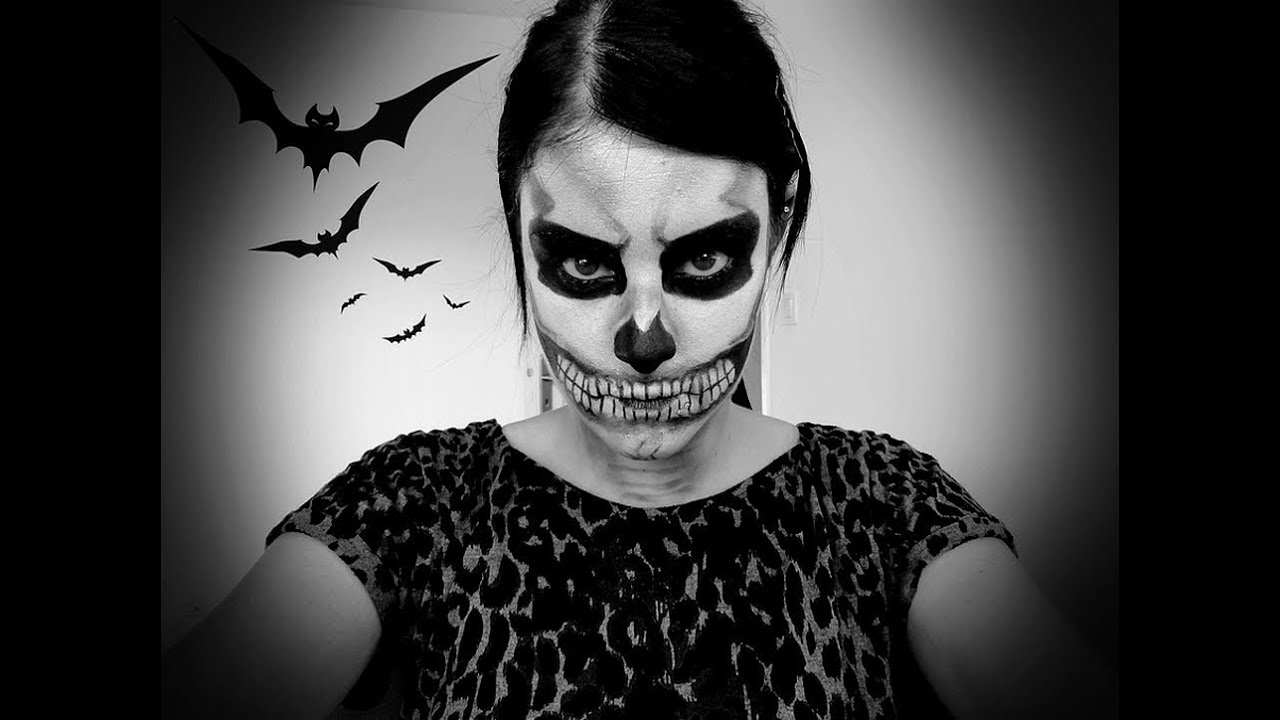 HALLOWEEN - Maquillage Squelette