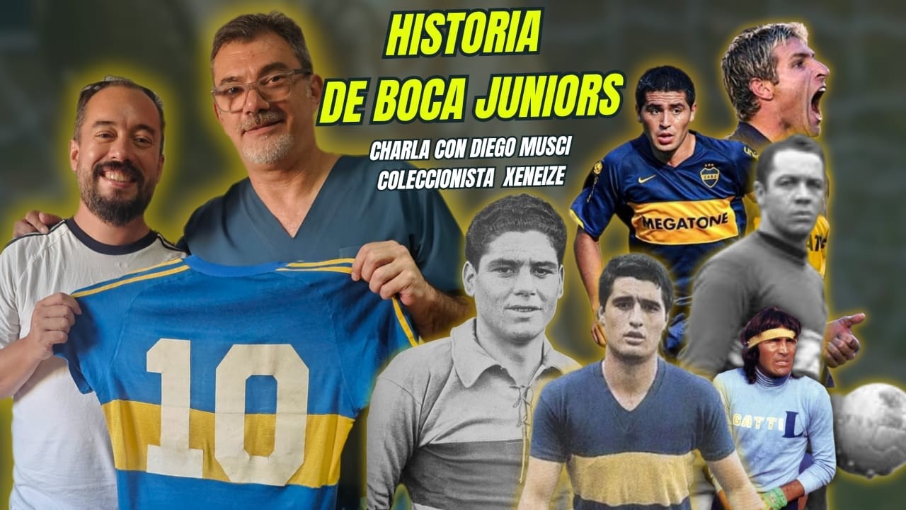 Historia de Boca Juniors: los objetos hablan. Entrevista a Diego Musci, coleccionista histórico.