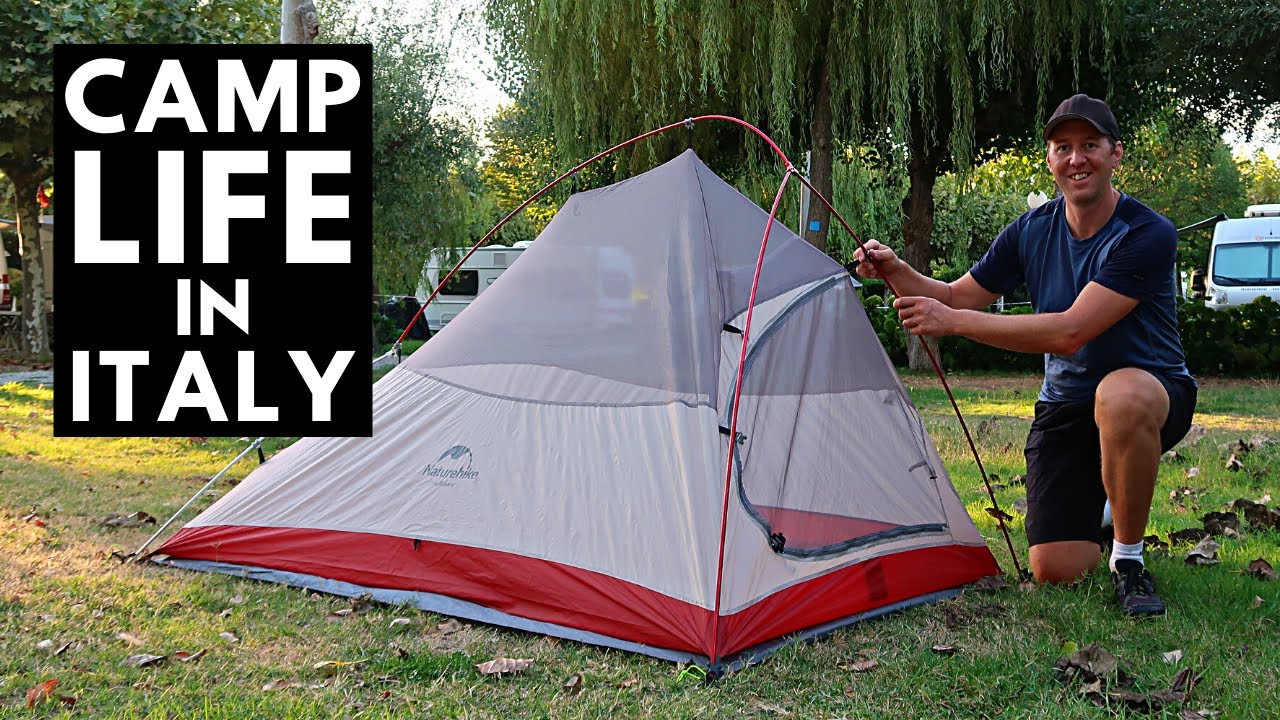 My Camping Routines During A Bike Tour