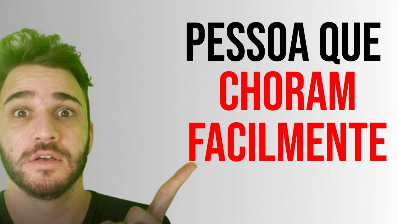 A Psicologia das Pessoas que Choram Facilmente (Não é Fraqueza)