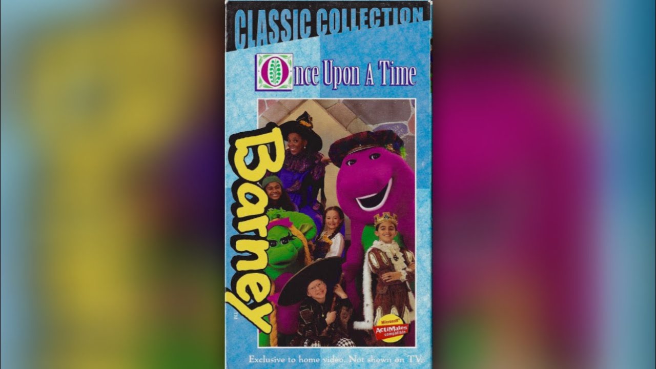 Barney: Once Upon a Time [1996] - 1999 VHS Release