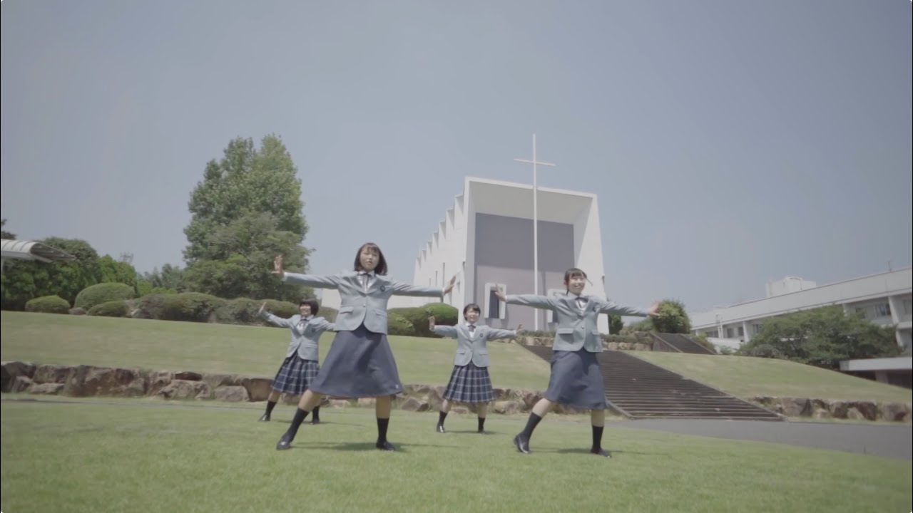 ノートルダム清心学園【新制服 紹介】オープンスクール　ダンス部パフォーマンス