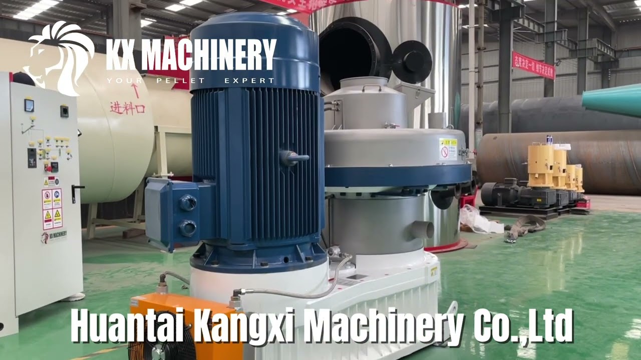 3-4T/H Pellet Machine- biomass pellet mill for rice straw waste wood sawdust powder straw bale stalk