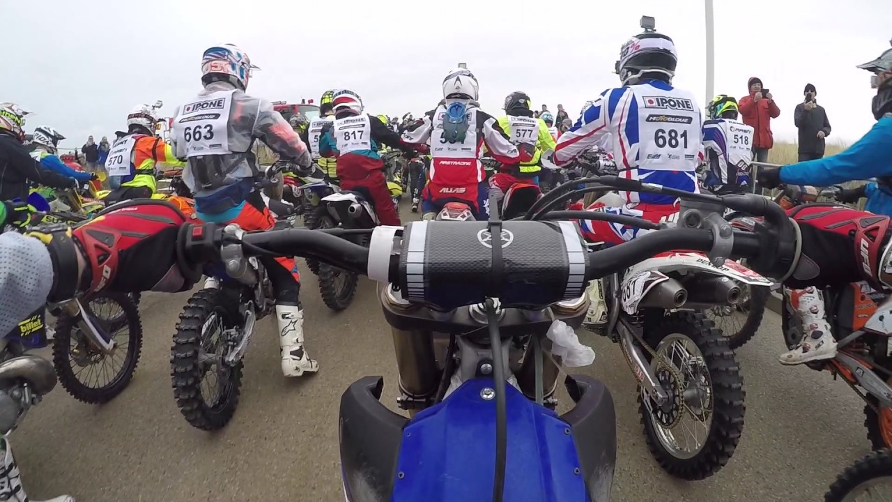Enduropale du Touquet 2017 + Départ