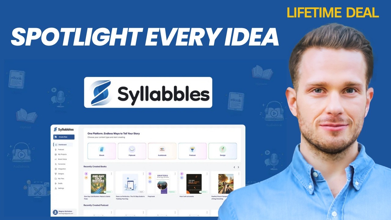 Syllabbles Lifetime Deal I Turn Any Content into Books and Audio