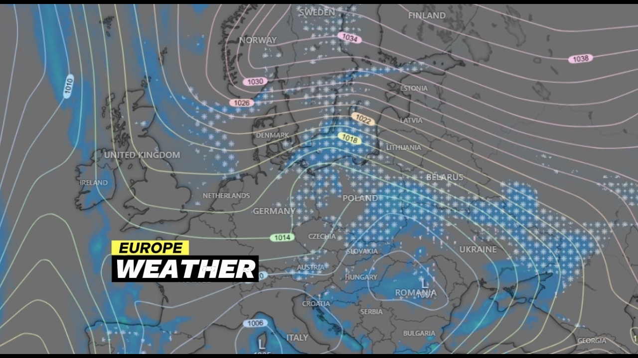 European Weather | ECMWF Model Precipitation March 23, 2026 - RainStorms In Europe