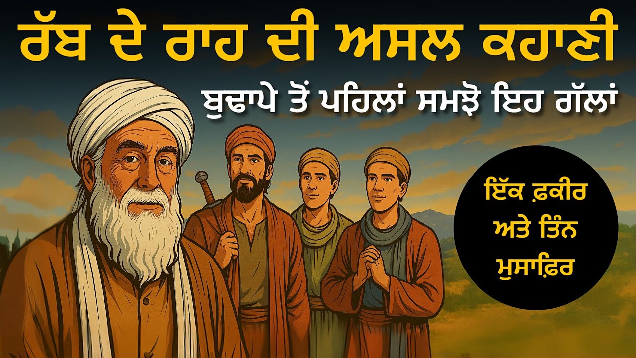 ਰੱਬ ਦਾ ਰਾਹ: ਬੁਢਾਪੇ ਤੋਂ ਪਹਿਲਾਂ ਸਮਝੋ ਕਹਾਣੀ ਵਿਚਲੀਆਂ ਗੱਲਾਂ, Life Changing Moral Story By Punjabi Alfaaz