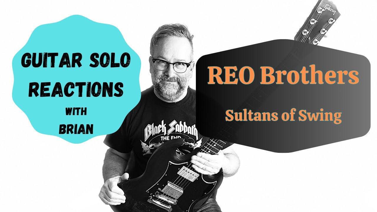 РЕАКЦИИ НА ГИТАРНОЕ СОЛО ~ REO BROTHERS ~ Sultans of Swing #direstraits #reobrothers