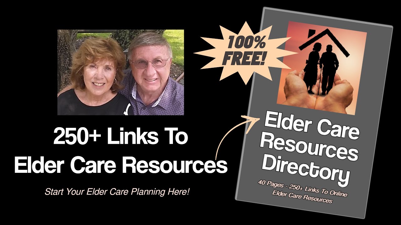 FREE Elder Care Resources Directory - 250+ Links!