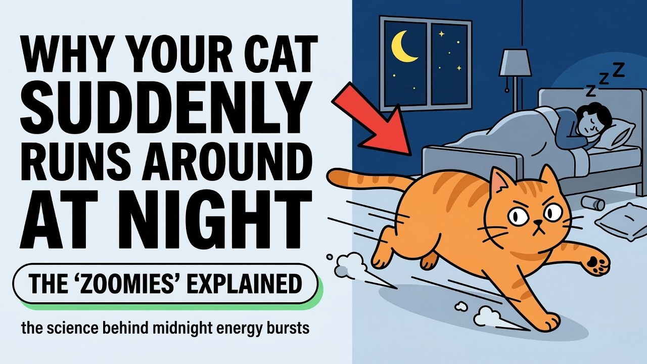 Why Your Cat Suddenly Runs Around At Night (The Zoomies Explained)