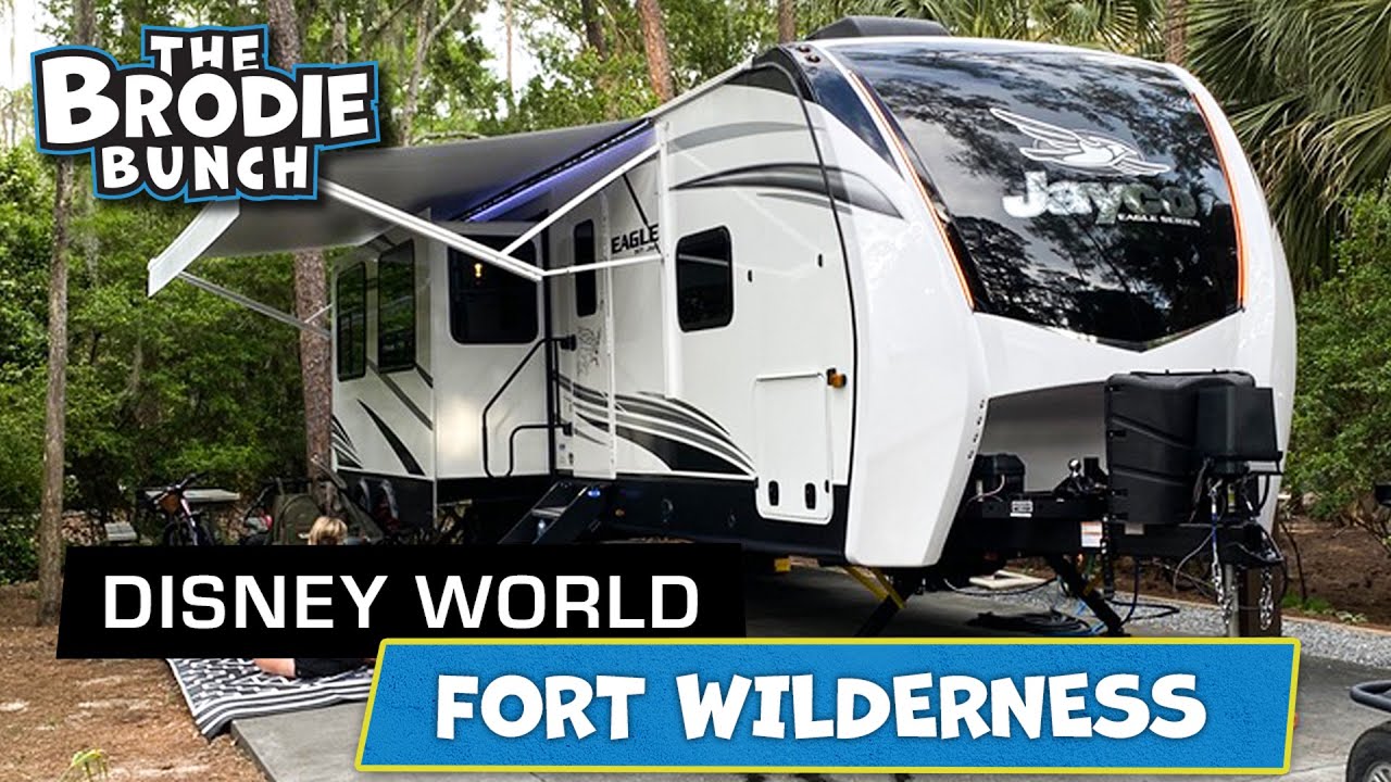 RV Camping at Disney's Fort Wilderness. Orlando, FL