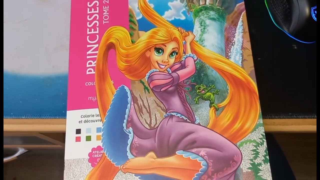 Nouveau coloriage disney princesse tome2