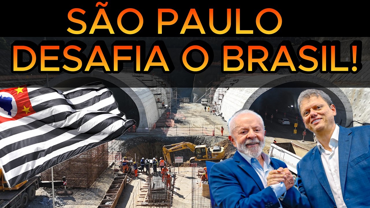 A OBRA MONSTRUOSA de SP que NINGUÉM CONTA!!!
