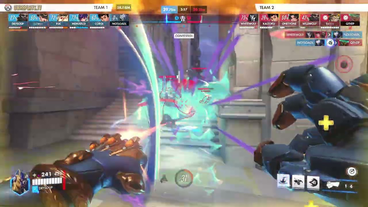 Wave after wave they walked into our overtime crossfire, and... by DRYSOUP — Overwatch Replay 38J1BM