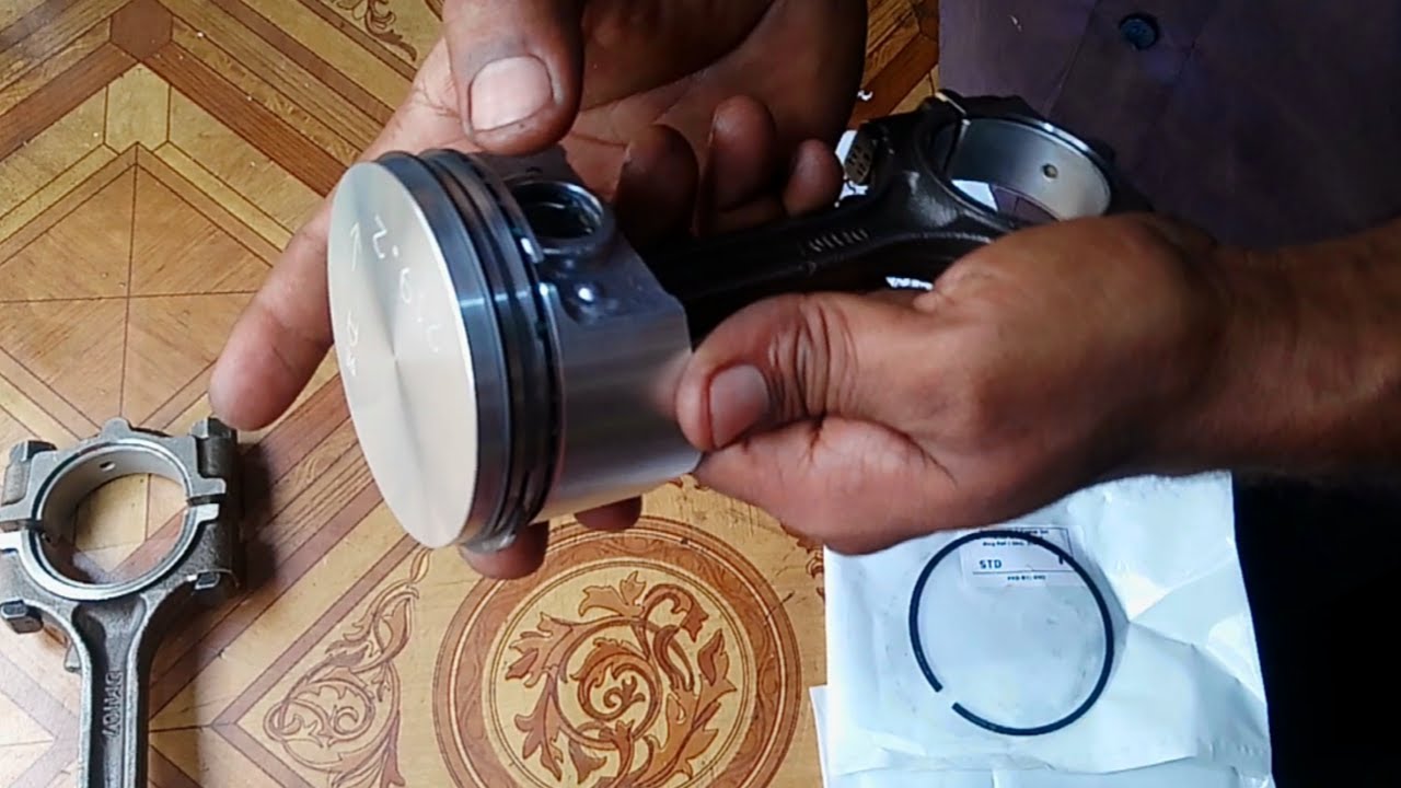 How To Install Piston Rings | Piston Rings Fitting Tata Ace | Hindi