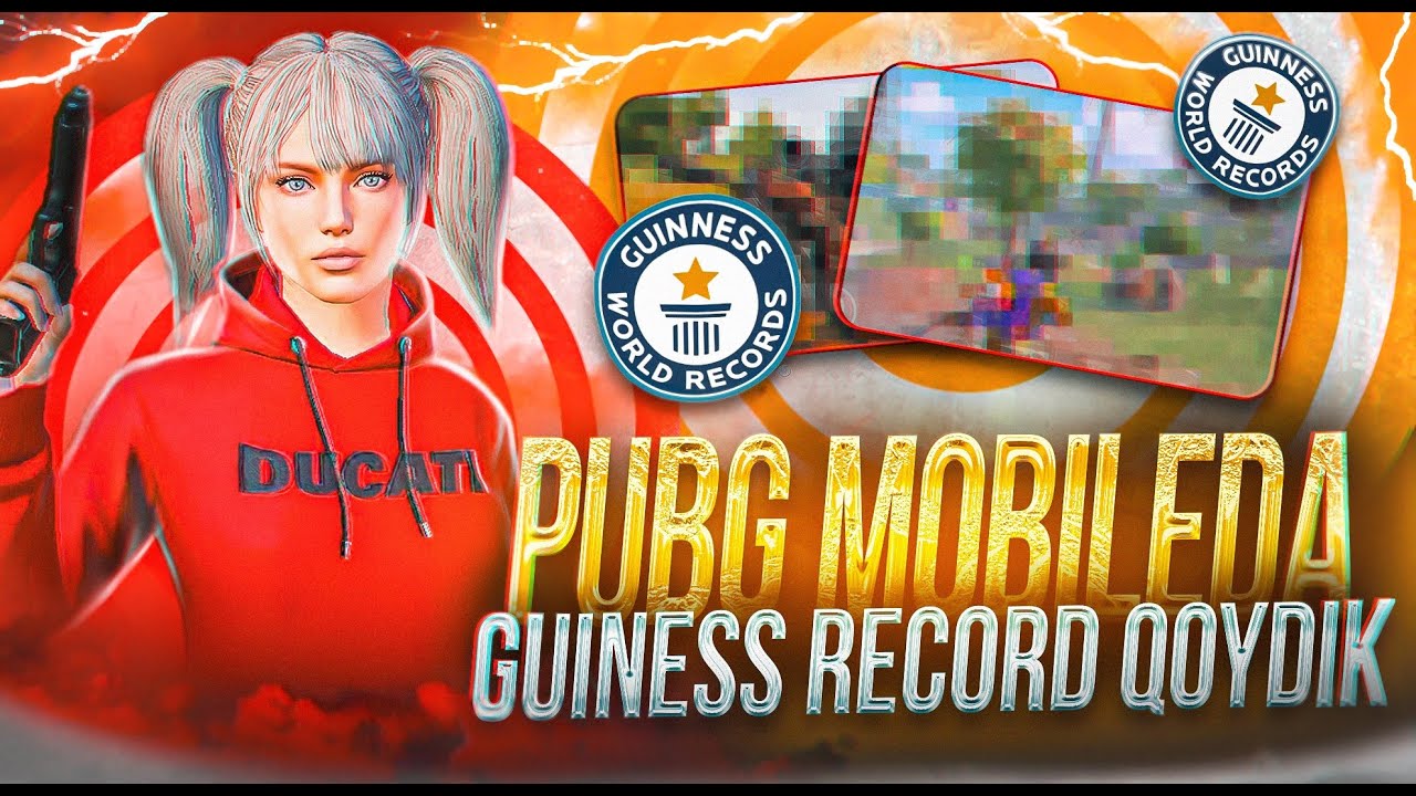 PUBG MOBILEDA GUINESS RECORD QO'YDIK