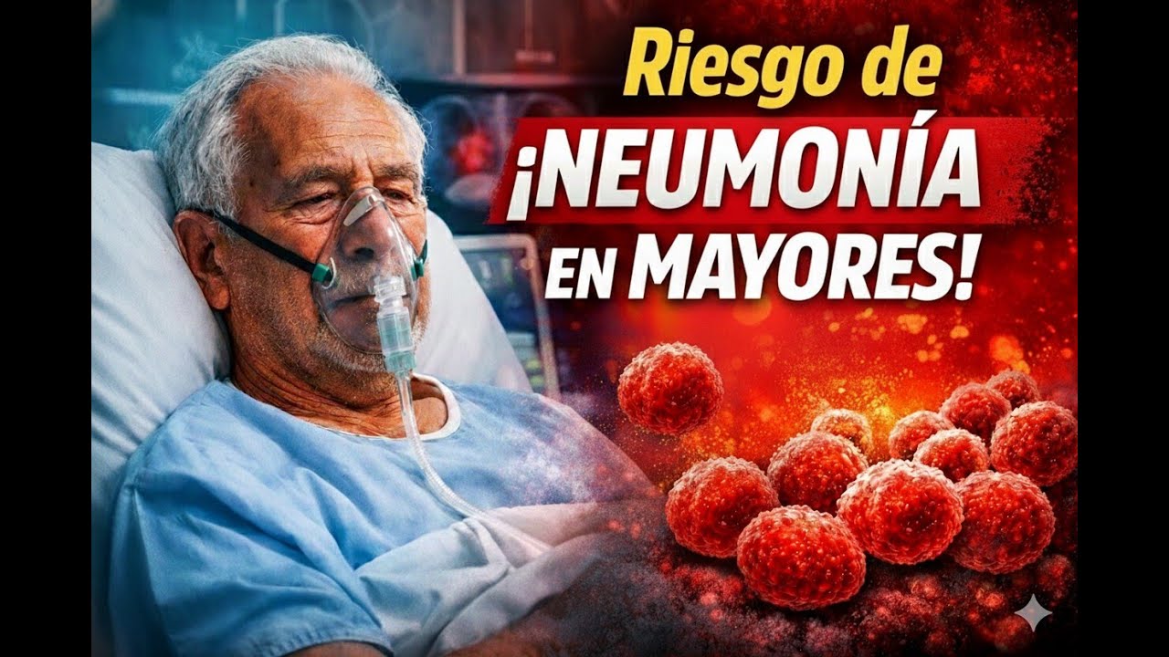 Neumonía en personas mayores: cómo prevenir una de las principales causas de muerte