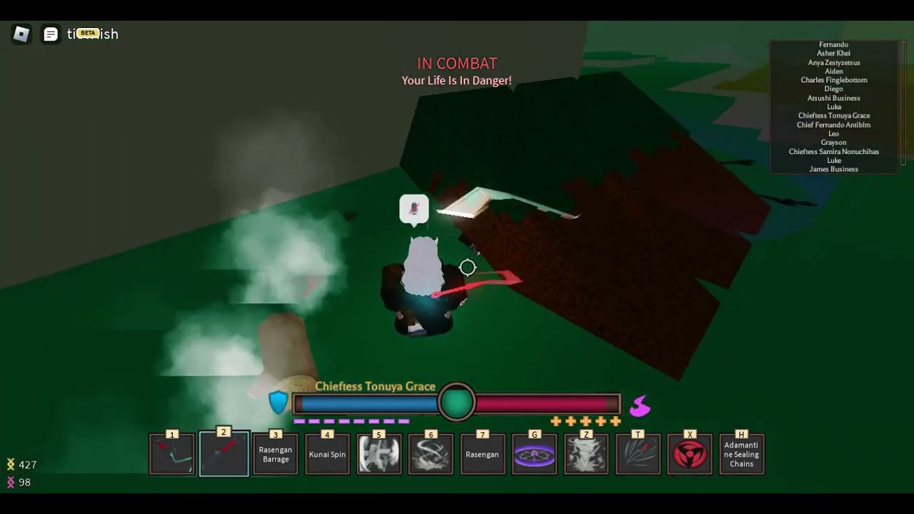 Wind Kunai Go Ganking in Bloodlines..