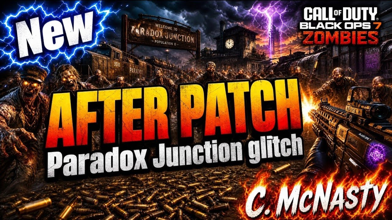 НОВЫЙ ГЛИТЧ НА КАРТЕ PARADOX JUNCTION В BO7 ПОСЛЕ ПАТЧА (ZOMBIES)